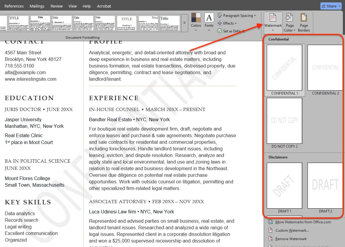 Cara Membuat Watermark di Word Watermarkly Blog